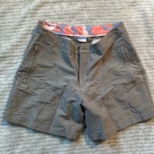 Title nine Gray Flat Front Shorts